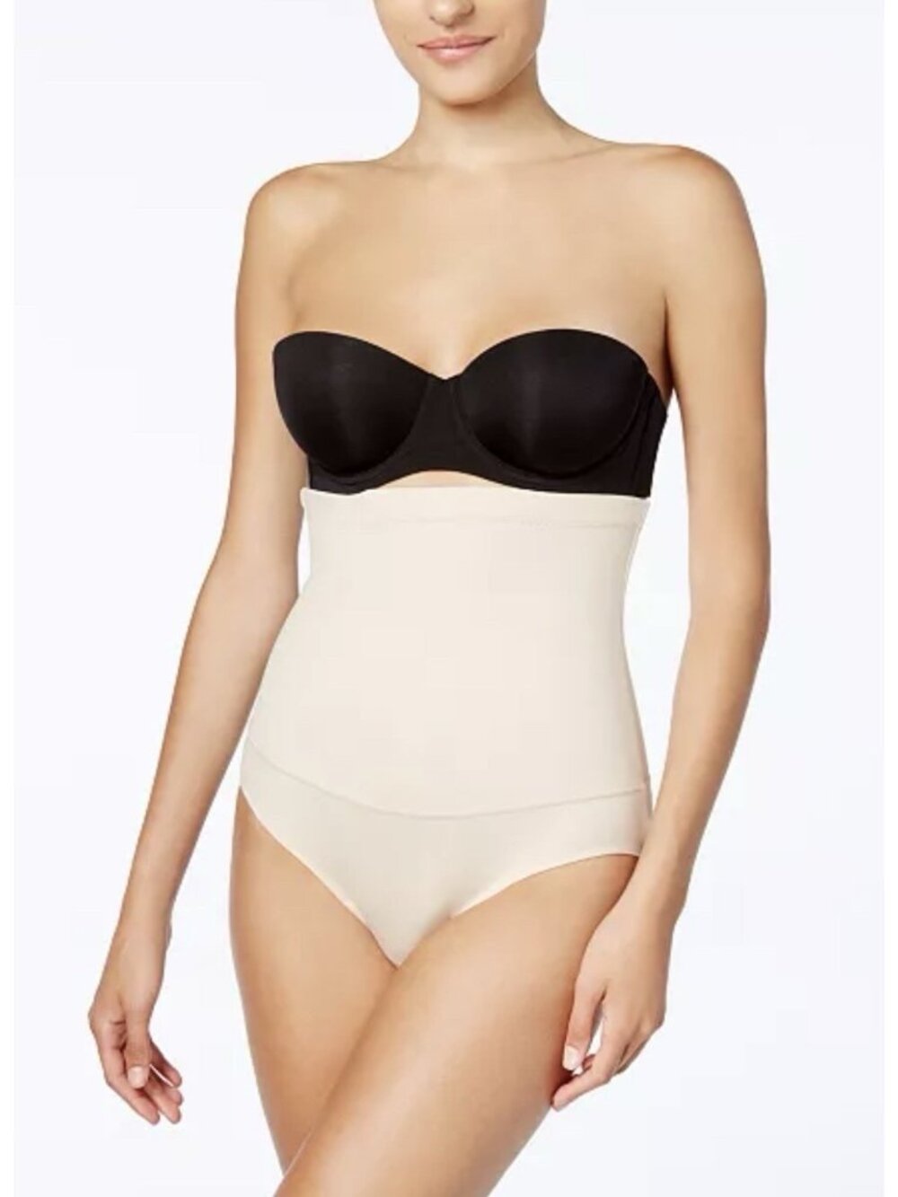 Maidenform Womens Firm Control High Waist Brief Shaper Shapewear S Small 1854